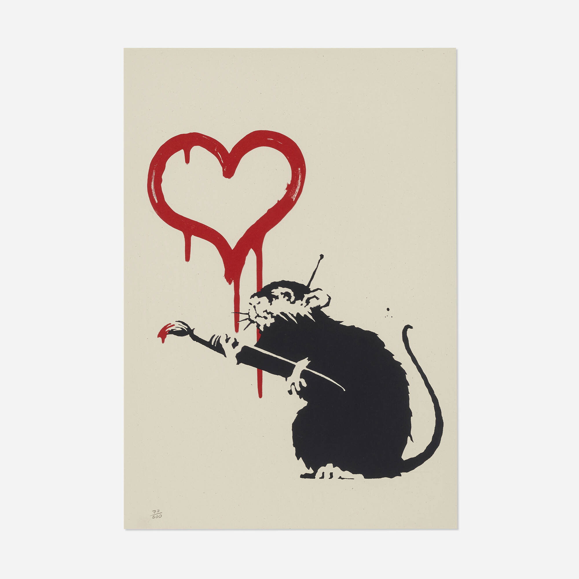 107: BANKSY, Love Rat < Contemporary + Collectible, 28 September 