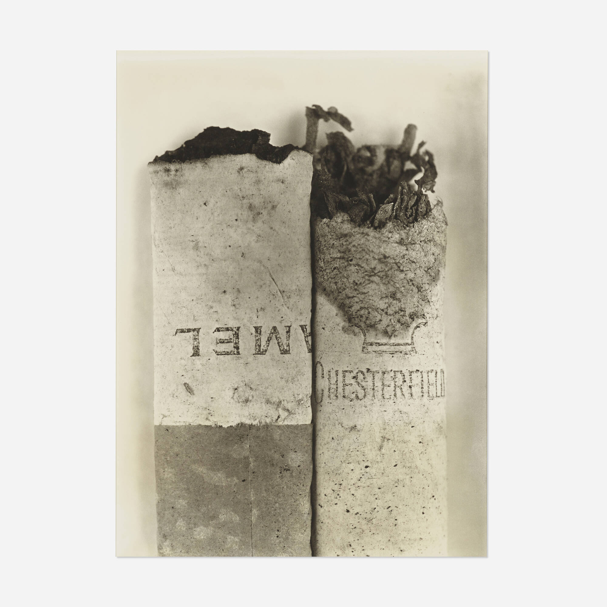 108: IRVING PENN, Cigarette No. 37, New York < Photographs, 2