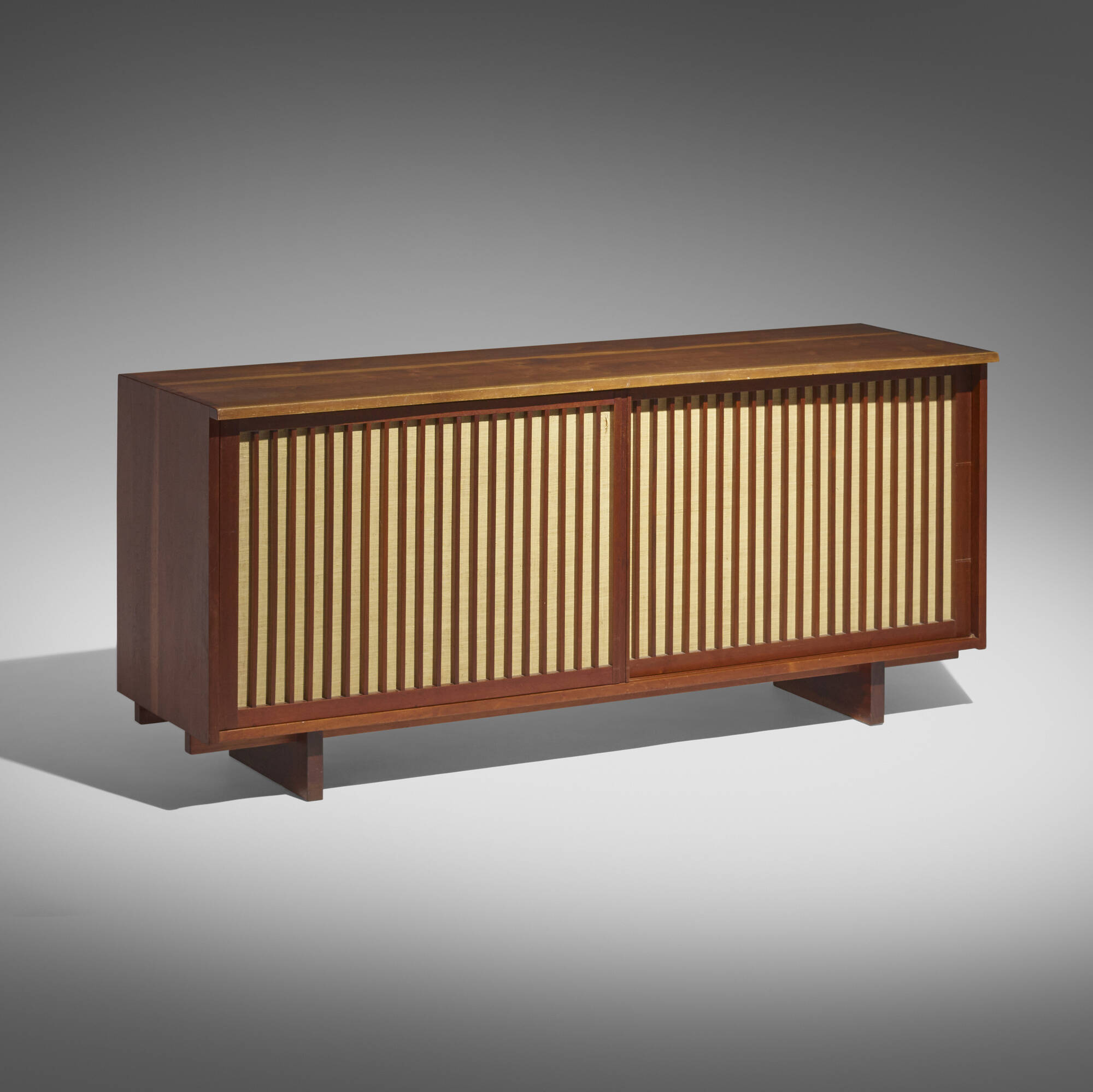 134 GEORGE NAKASHIMA Cabinet Design 28 February 2024 Auctions Los Angeles Modern Auctions LAMA