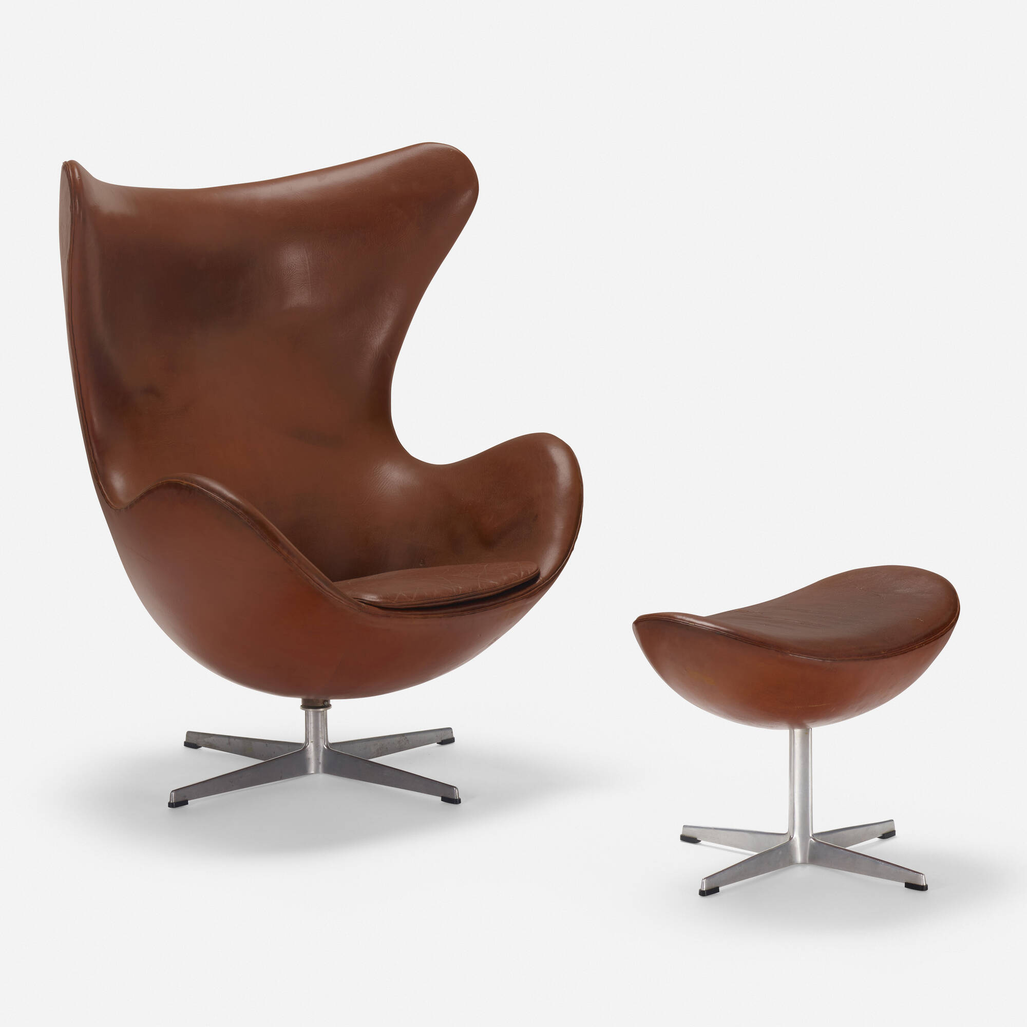 186: ARNE JACOBSEN, Egg chair and ottoman < Design, 18 April 2023 