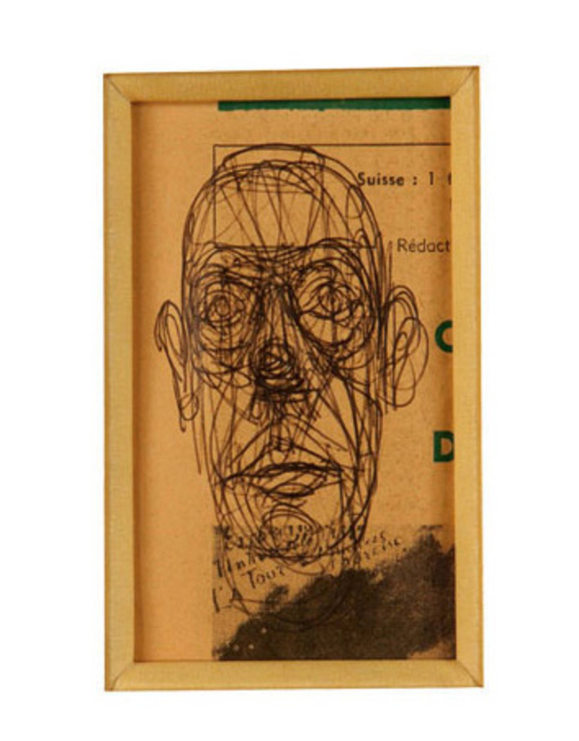 257: ALBERTO GIACOMETTI, Untitled (Study of Head) < Modern Art 