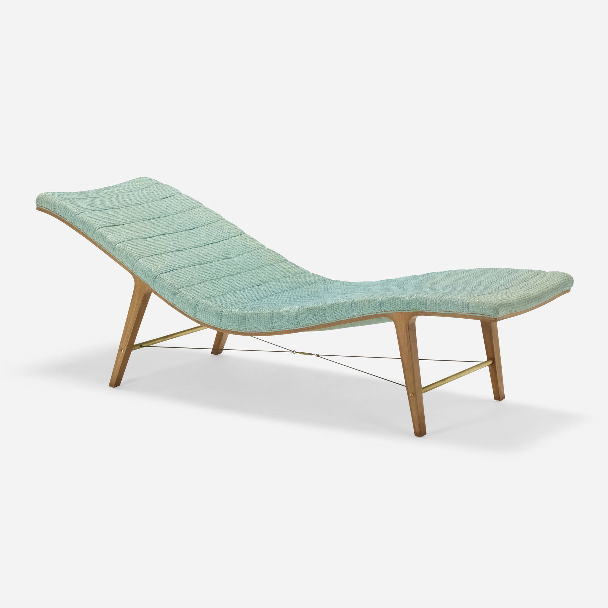 262: EDWARD WORMLEY, Listen-to-Me chaise lounge, model 4873 < Design, 15  November 2023 < Auctions